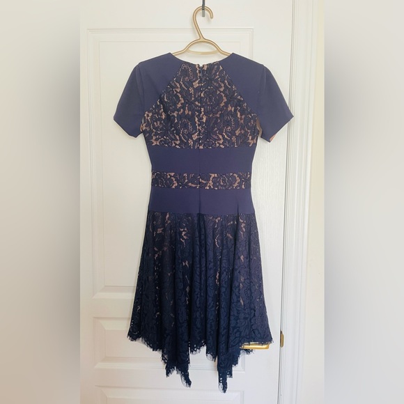 BCBGMAXAZRIA Midnight blue dress - Picture 2 of 2